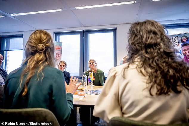 It has been a busy week for the royal who has already attended two visits across her native Holland, visiting charities up and down the country