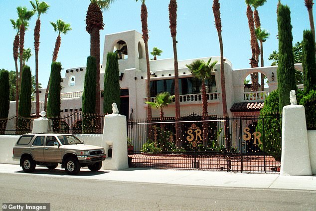 Once home to legendary magicians, Siegfried and Roy, and their iconic big cats who roamed the estate, the 'Jungle Palace' mansion contained a collection of gaudy décor and extravagant amenities