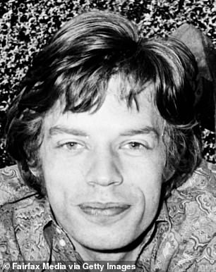 'The two musicians look remarkably alike, with only a 0.04 ratio difference,' Spin Genie explained. Pictured: Mick Jagger