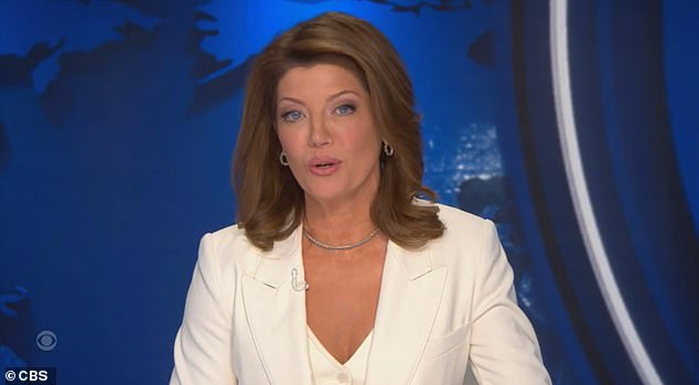 CBS anchor Norah O'Donnell bid farewell to her viewers for the last time as she stepped down from her role on Thursday