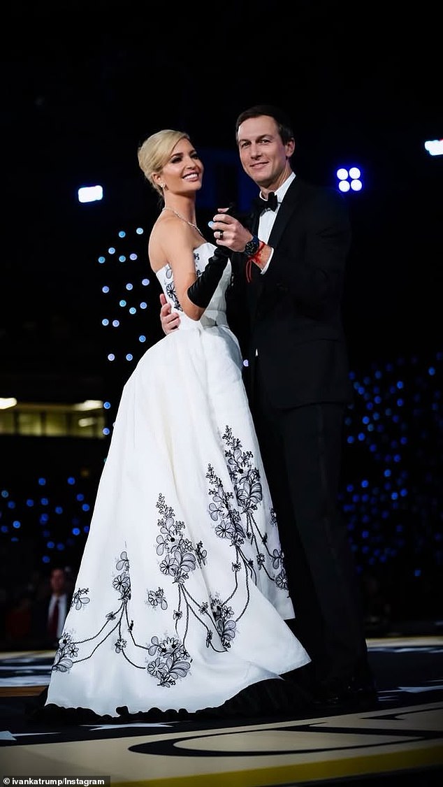 And as Ivanka - who has said she's not making a return to the White House this time around - stunned in a custom recreation of an iconic 1954 couture gown worn by Audrey Hepburn at this week's inauguration ball, the contrasts between them couldn't have felt more stark