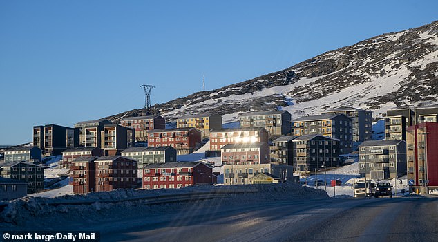 A view of Greenland's capital, Nuuk