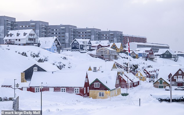 Trump's fixation on Greenland is emblematic of his broader vision of American expansionism. Pictured, the capital of Greenland, Nuuk