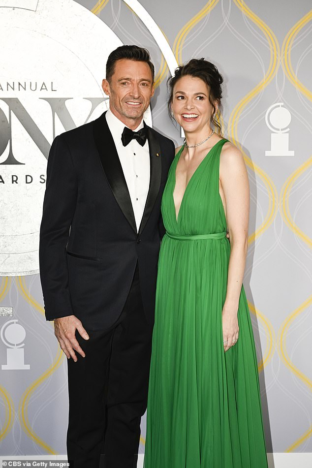 Her appearance comes amid recent headlines about her ex-husband, Hugh Jackman, who recently confirmed his relationship with Broadway star Sutton Foster. Both pictured