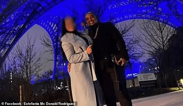 Estefania McDonald Rodriguez and her husband Luis Manuel Picado Grijalbo - in a photo from Paris that helped snare Grijalbo on alleged drug charges