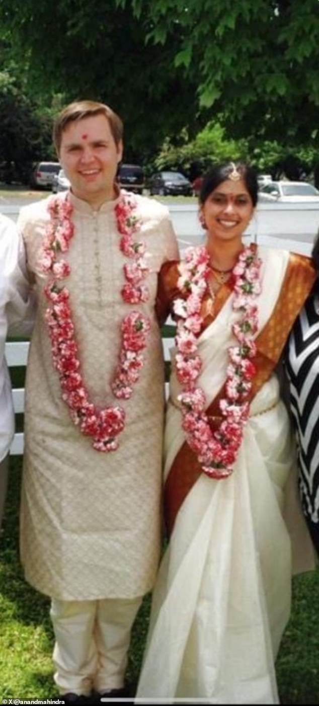 JD and Usha married soon after they graduated from Yale Law in 2014