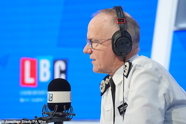 In a phone-in on LBC on Friday, Mrs Mengers told Metropolitan Police Commissioner Sir Mark Rowley that two men ¿came armed with tools and cut through the security wires¿