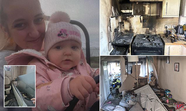 Single mother loses 'everything' after air fryer explodes and sets fire to her home