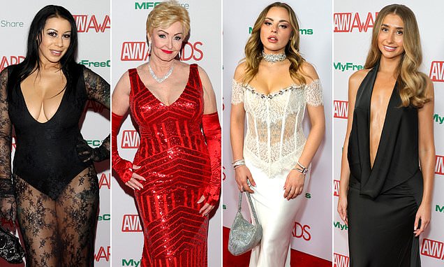 2025 AVN Awards: Adult stars bring shocks and wild frocks to red carpet at the 'Oscars of