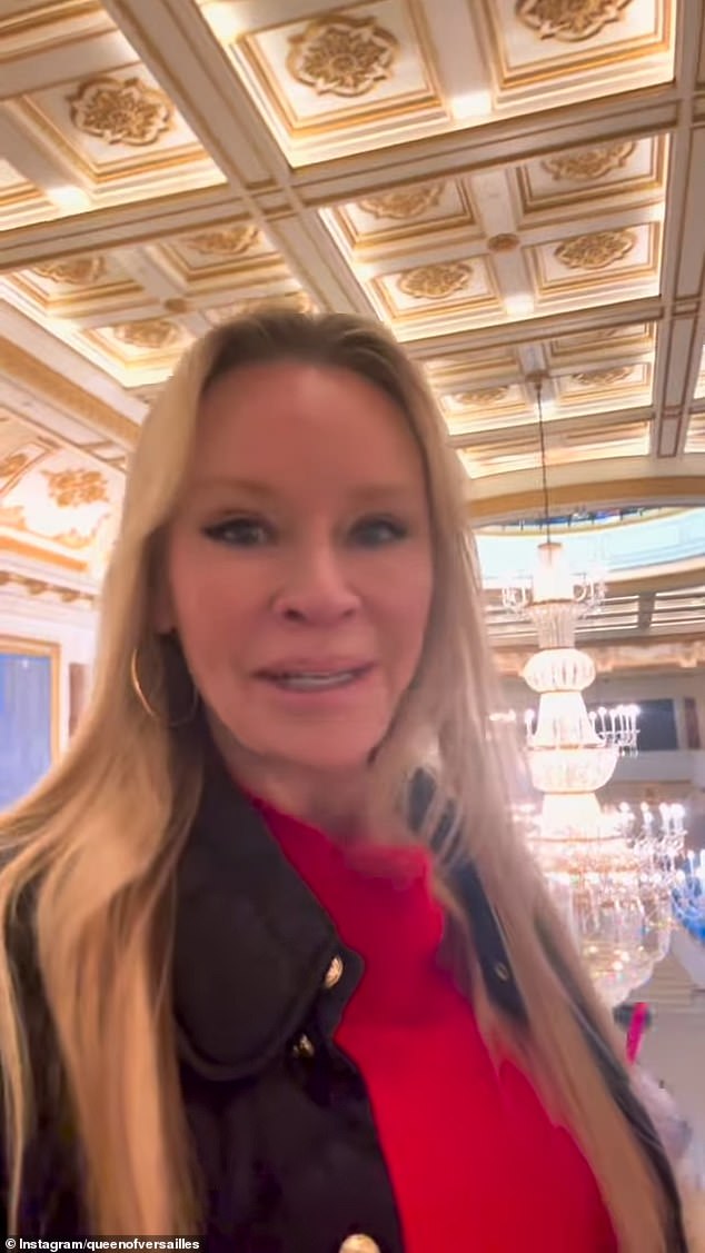 Jackie Siegel, the eponymous star of the popular documentary The Queen Of Versailles, is giving her followers an update on the status of her megamansion over two decades after construction began