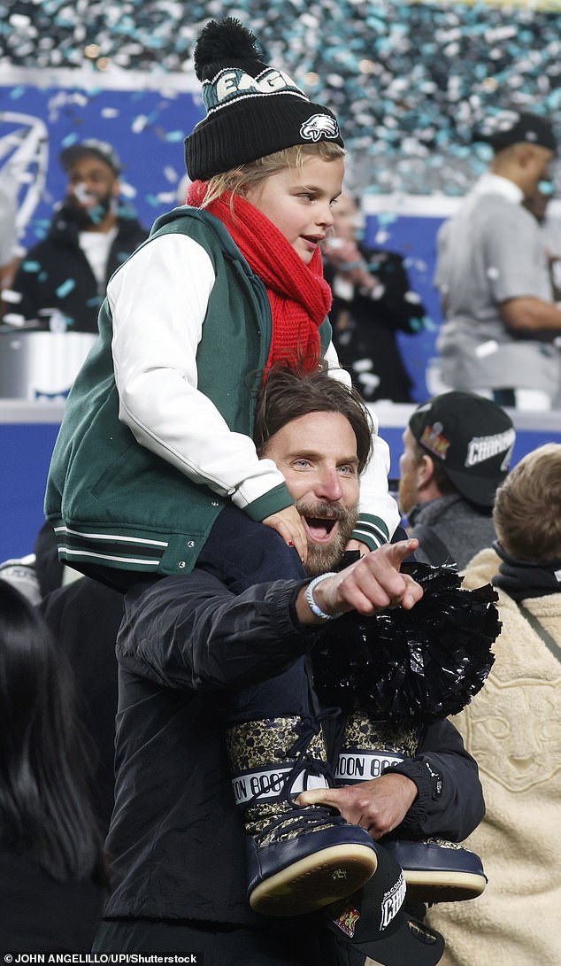 The father-daughter duo attended Sunday night's NFC Championship Game, where the Eagles earned a spot in the Super Bowl after defeating the Washington Commanders