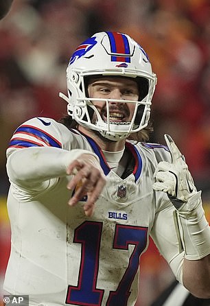 Buffalo Bills quarterback Josh Allen