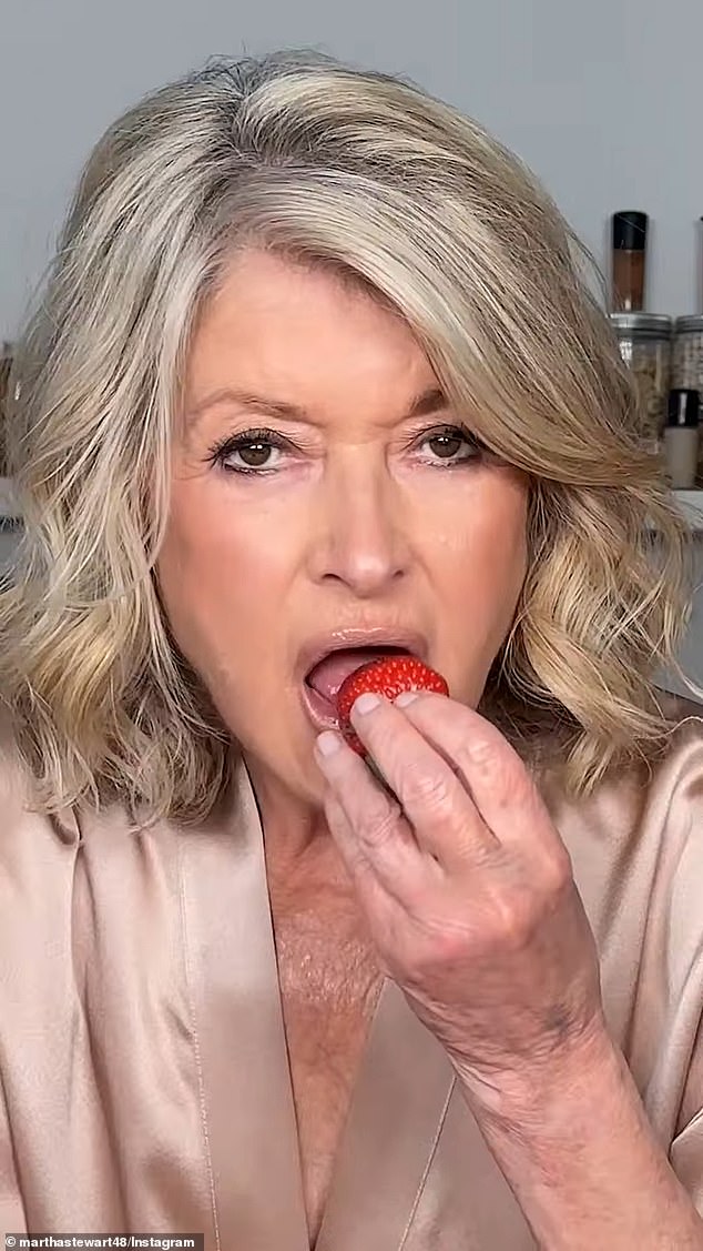 Her video was set up similarly to ASMR clips, with the microphone placed close to her and turned up so that viewers could clearly hear her slurping up the strawberry juice