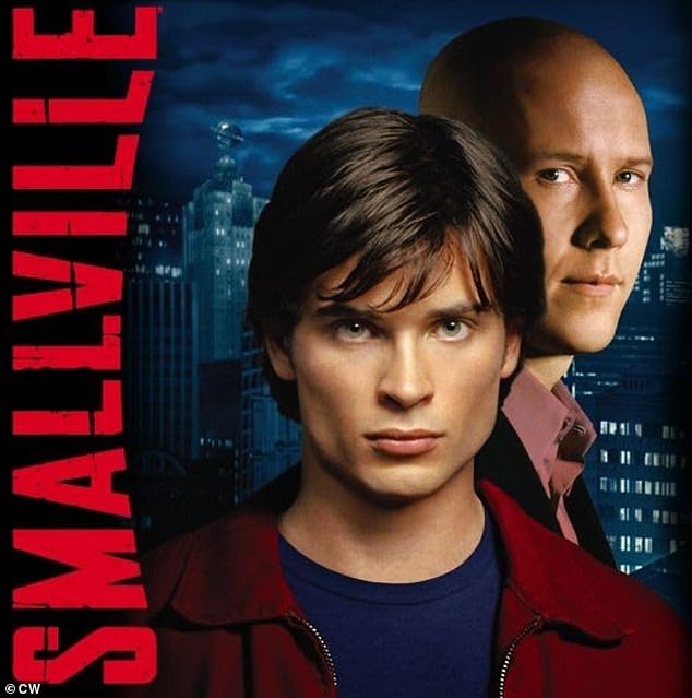 Welling is seen in promotional material for Smallville