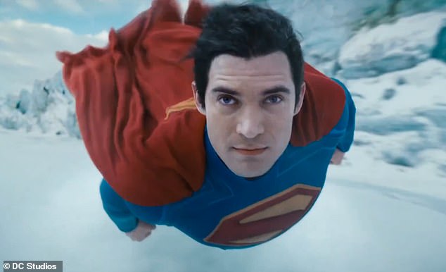 Gunn responded to fans after sharing a new 30-second clip to his X account on Monday, which showed the Man of Steel, played by David Corenswet, 31, flying through a frozen tundra