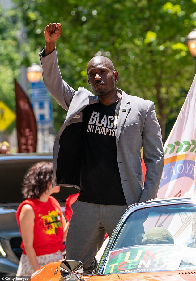 Kamau, a self-described socialist, became the Mayor of South Fulton in January 2022, and claims to be 'America's first #BlackLivesMatter organizer elected to public office'