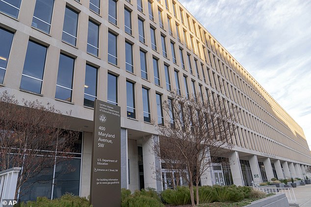 The U.S. Department of Education building