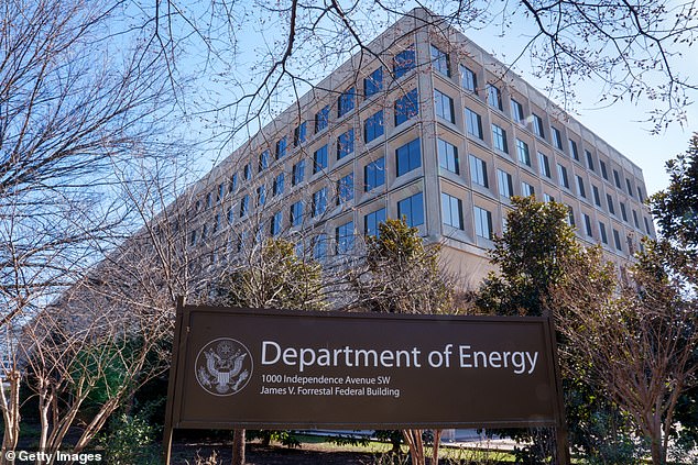 The US Department of Energy headquarters