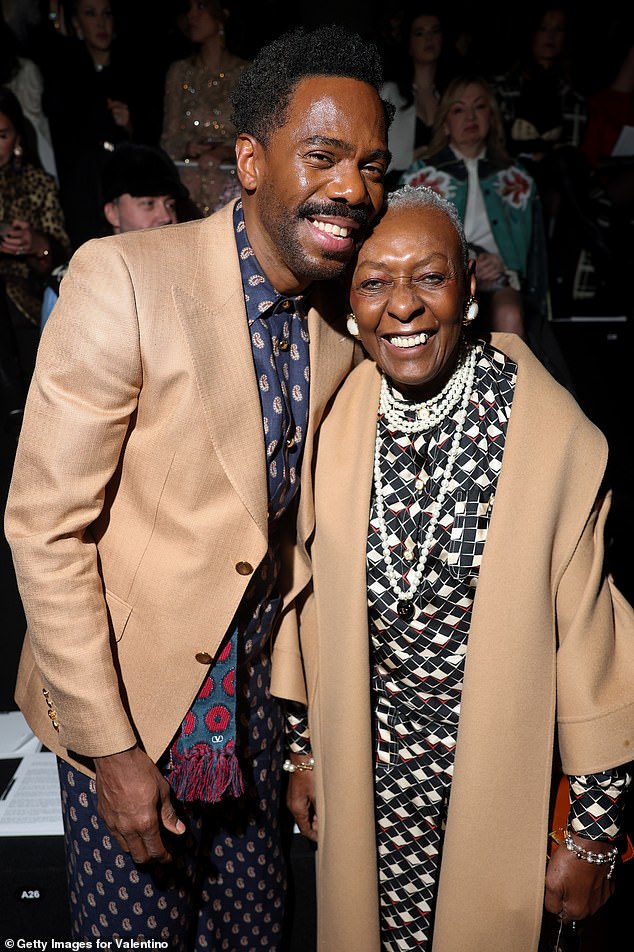 Colman Domingo was also in attendance as he posed for a snap with model and activist Bethann Hardison