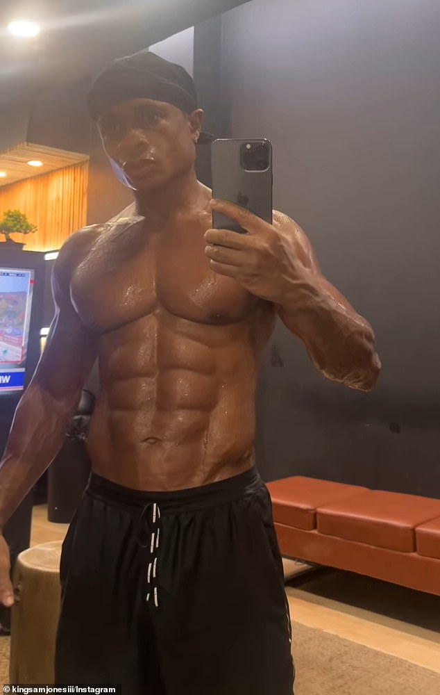 He hasn't acted since 2018, and based on his Instagram, he is now very into working out as he often shares videos of himself in the gym and photos showing off his abs