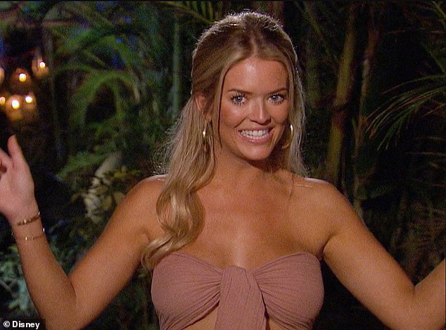 Due to her short time on The Bachelor, fans of the series were shocked that she made the decision to join the Bachelor in Paradise later that same year; pictured above in 2022