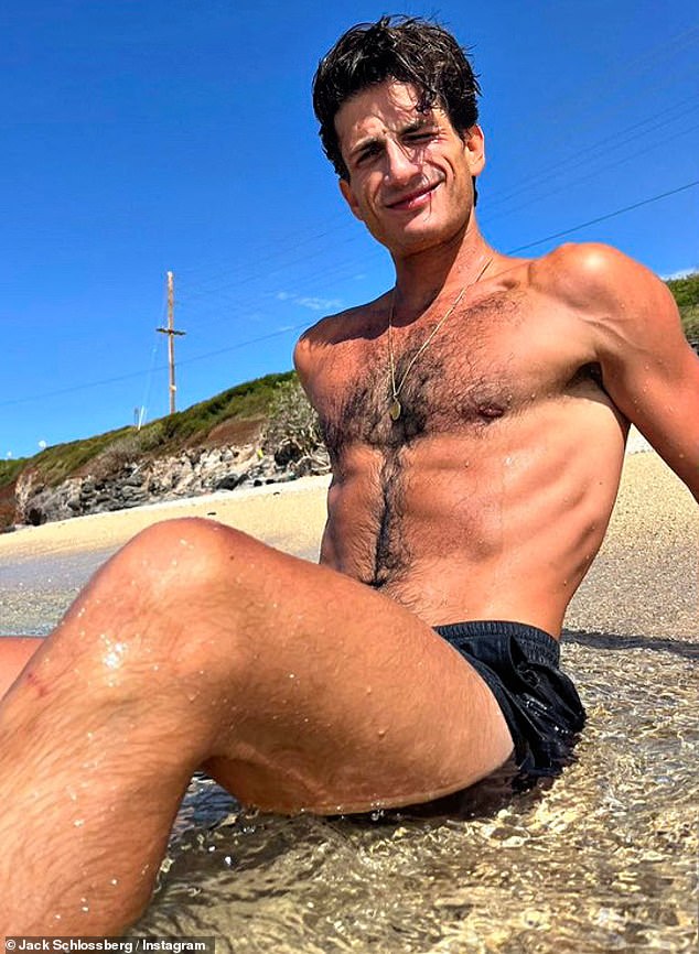 Jack Schlossberg (pictured) posted this on Wednesday morning, hours before the confirmation hearing: ‘I wish… everyone knew the story of what [RFK Jr.] did with my uncle John’s corpse.’