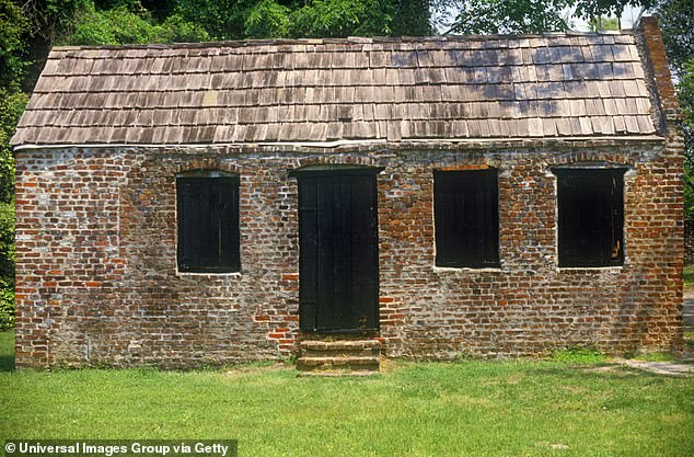 12 feet by 30 feet slave cabins still remain on the property, and today house information about the slaves who lived there