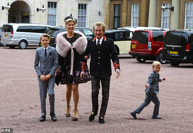 Penny previously said that her and Rod's sons couldn't quite believe they got to go to Buckingham Palace to see their father being honoured as she recalled the special moment