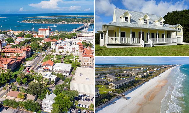 Southern coastal town where property prices are set to soar is crowned America's 'best