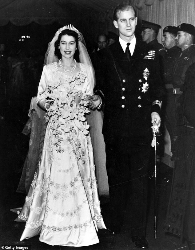 The late Queen Elizabeth certainly understood the importance of glamour. Take her sumptuous Normal Hartnell wedding gown created for her wedding to Prince Philip of Greece in November 1947, when Britain was still enduring the scourge of textile rationing.