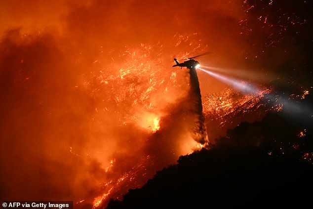 The deadly infernos, which are now mostly contained, burned through more than 57,000 acres in Southern California