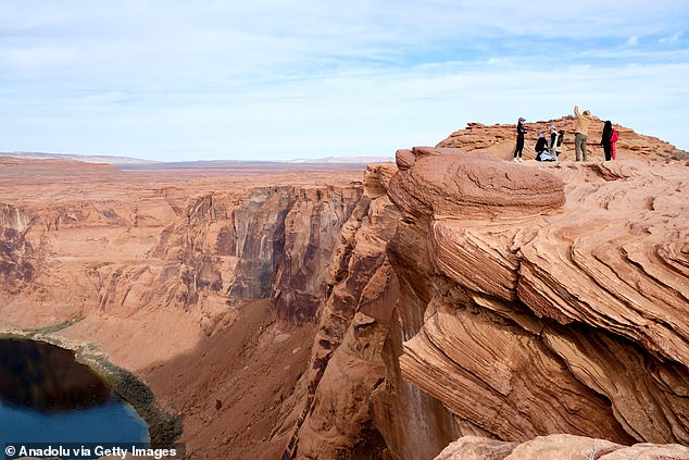 Many Canadians rethinking trips south of their border and decided to spend their Canadian Dollars closer to home. Pictured, Arizona, which may have fewer visiting Canadians this year