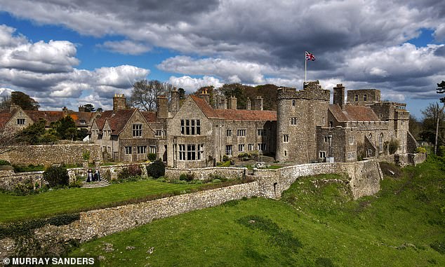 Lympne Castle was snapped up by the multi-millionaire star and her husband for £5.5million in 2023