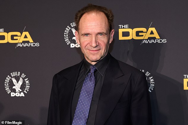 Ralph Fiennes (pictured) is hoping to pick up an Oscar at the third attempt as Cardinal Larence in Conclave