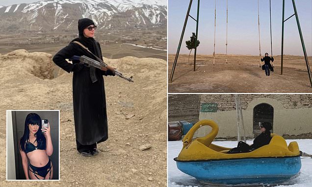 Women-hating Taliban 'welcome' porn actress to Afghanistan: US adult star poses in