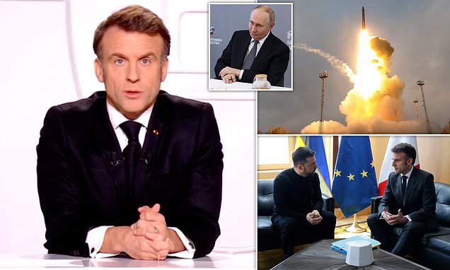 Putin taunts Macron with warning that 'some people forget how Napoleon's Russian campaign