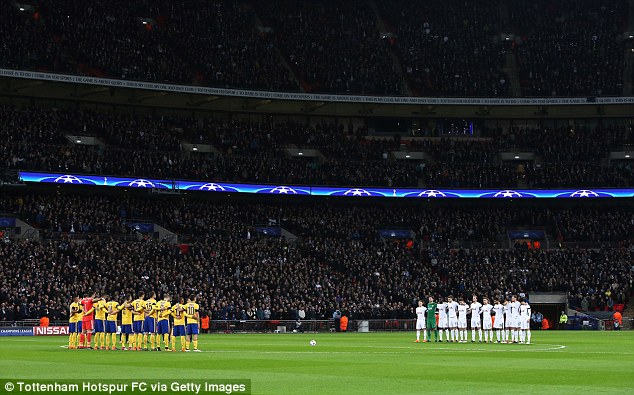 There was also an impeccably observed minute of silence in memory of Astori 