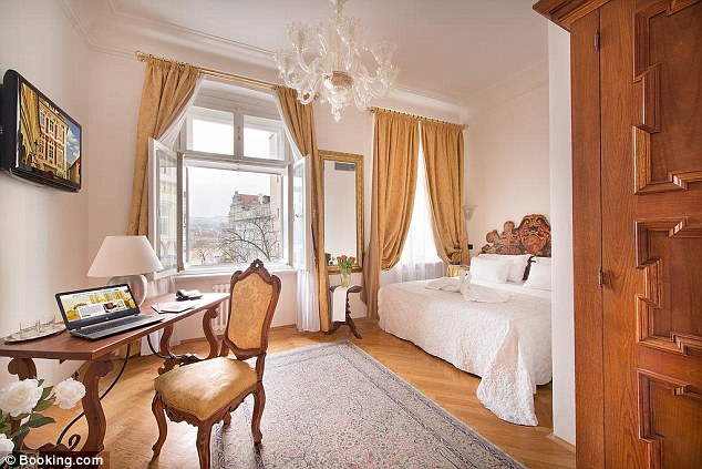 Live like royalty during your stay at Charles Bridge Palace