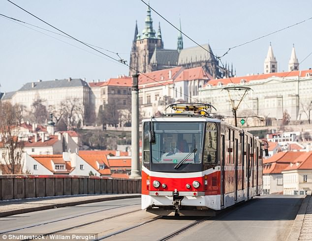 Hop on a tram for the full Prague experience 