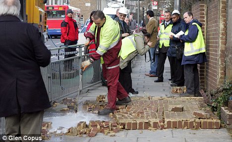 Tragic: The court heard how the brick wall - first built in the 1970s - was too thin for its height, making it vulnerable of collapse in windy conditions