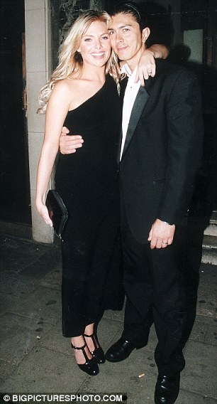 Former love: Samantha with ex-husband Mauro Mantovani