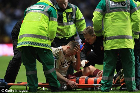 Injury woe: Meyler