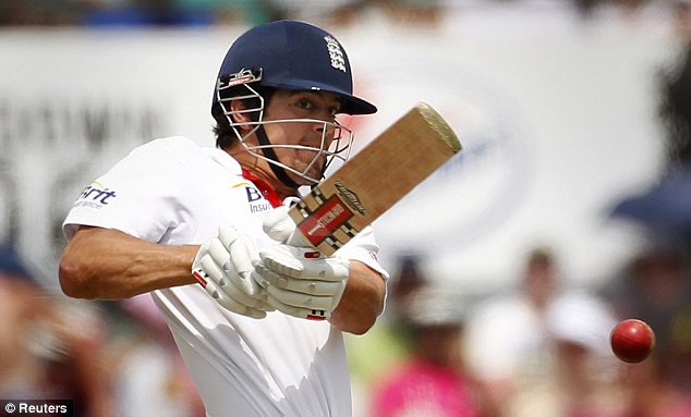 Key man: England's Alastair Cook