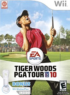 Glory days: How Woods's image dominated the cover on the PGA Tour 10 version of the game