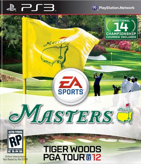 Spot the Tiger: EA Sports have continued their support for the disgraced golfer, but there's no sign of Woods's face on the cover