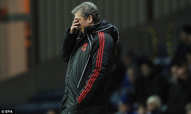 Feeling the heat: Liverpool fans turned on under-fire boss Roy Hodgson at Ewood Park on Wednesday night