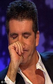 Emotional: Simon Cowell showed his sensitive side while being questioned on Piers Morgan¿s Life Stories last year