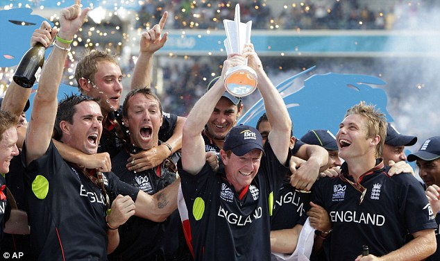 Achievements: Collingwood was the man at the helm when England ended their long wait for an international trophy