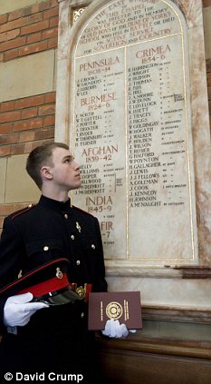 Steeped in tradition: Pupils from the school have gone on to fight in some of Britain's greatest battles