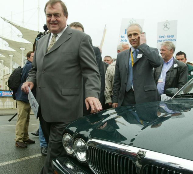 Two-Jags: Lord Prescott was known to enjoy the high life while in government, especially Jaguar sports cars